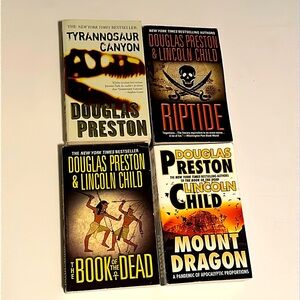 Douglas Preston & Lincoln Child Novels Bundle Of 4
